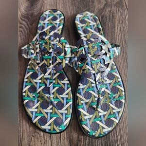 Tory Burch Miller Sandals Multicolor Size 8.5